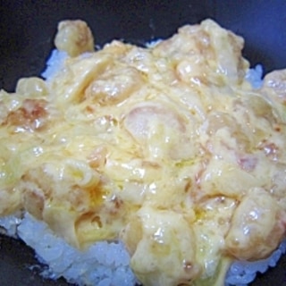 冷凍エビでもプリッと美味しい！エビマヨ丼